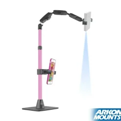 Cookie Decorator Projector Mount and Phone Holder by Arkon Mounts, Pink CDM2XMG5PK