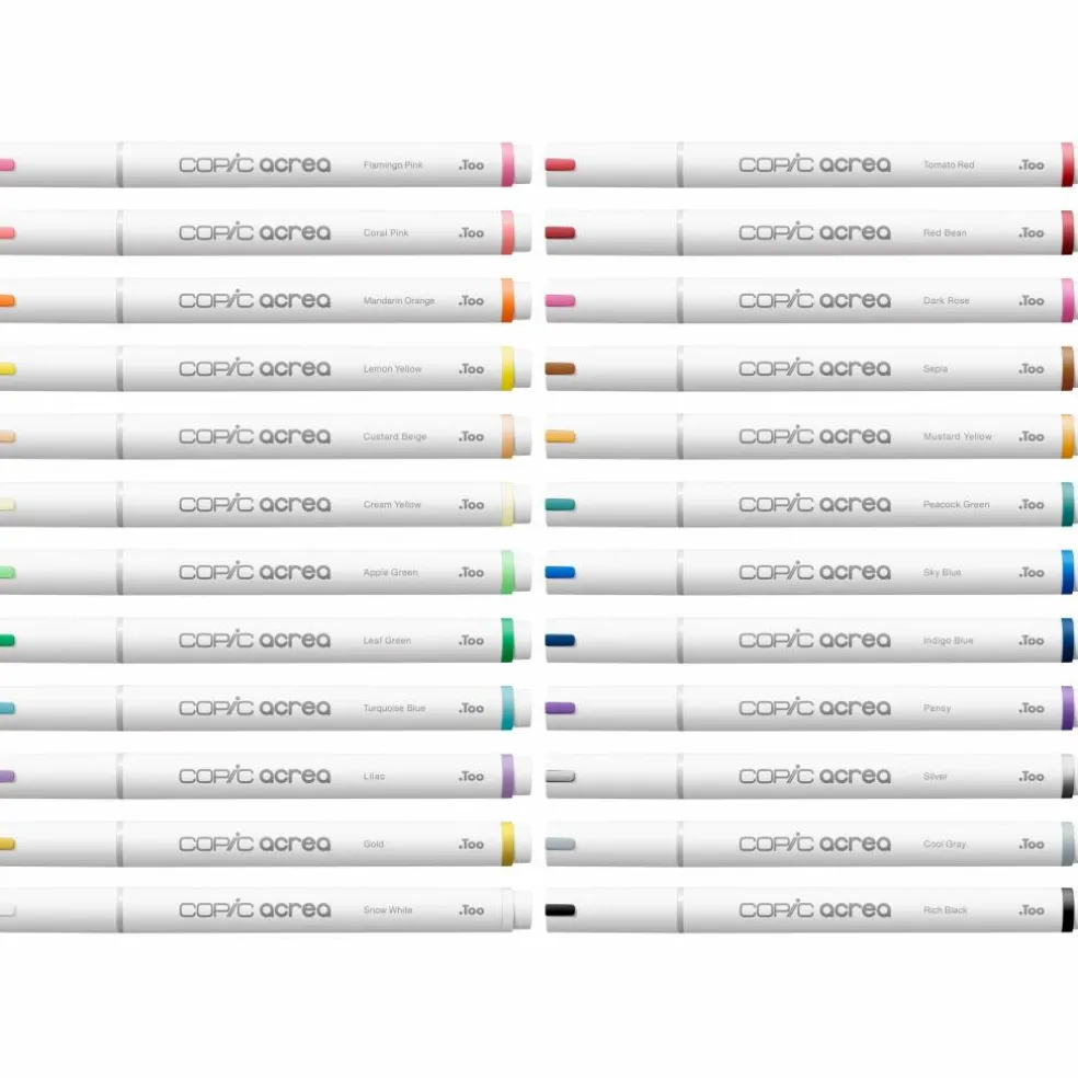 Copic® acrea 24 Colors Marker Set
