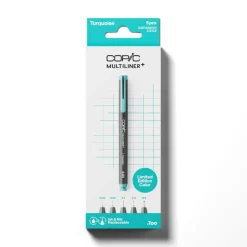 Copic® Multiliner+ Turquoise Pen Set