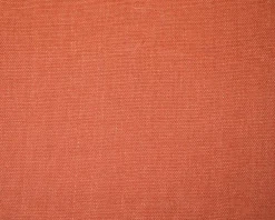 Coral Orange Linen Convington Slub Canvas Woven Fabric By the Yard