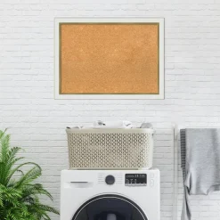 Cork Board, Eva Narrow Frame - Bulletin Board, Organization Board, Pin Board