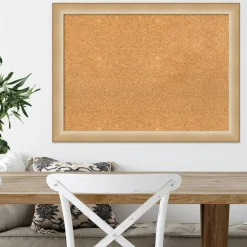 Cork Board, Eva Narrow Frame - Bulletin Board, Organization Board, Pin Board