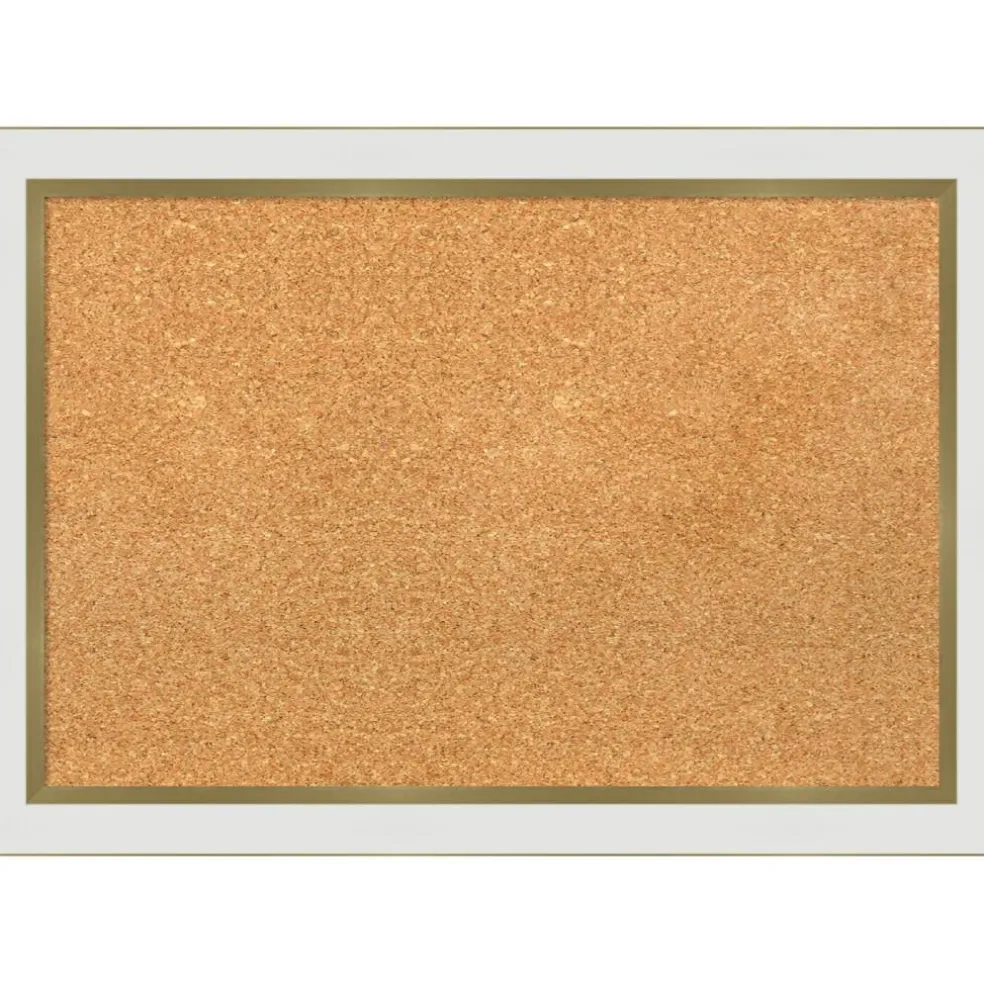 Cork Board, Eva Narrow Frame - Bulletin Board, Organization Board, Pin Board