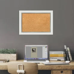 Cork Board, Eva Narrow Frame - Bulletin Board, Organization Board, Pin Board