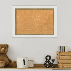 Cork Board, Eva Narrow Frame - Bulletin Board, Organization Board, Pin Board