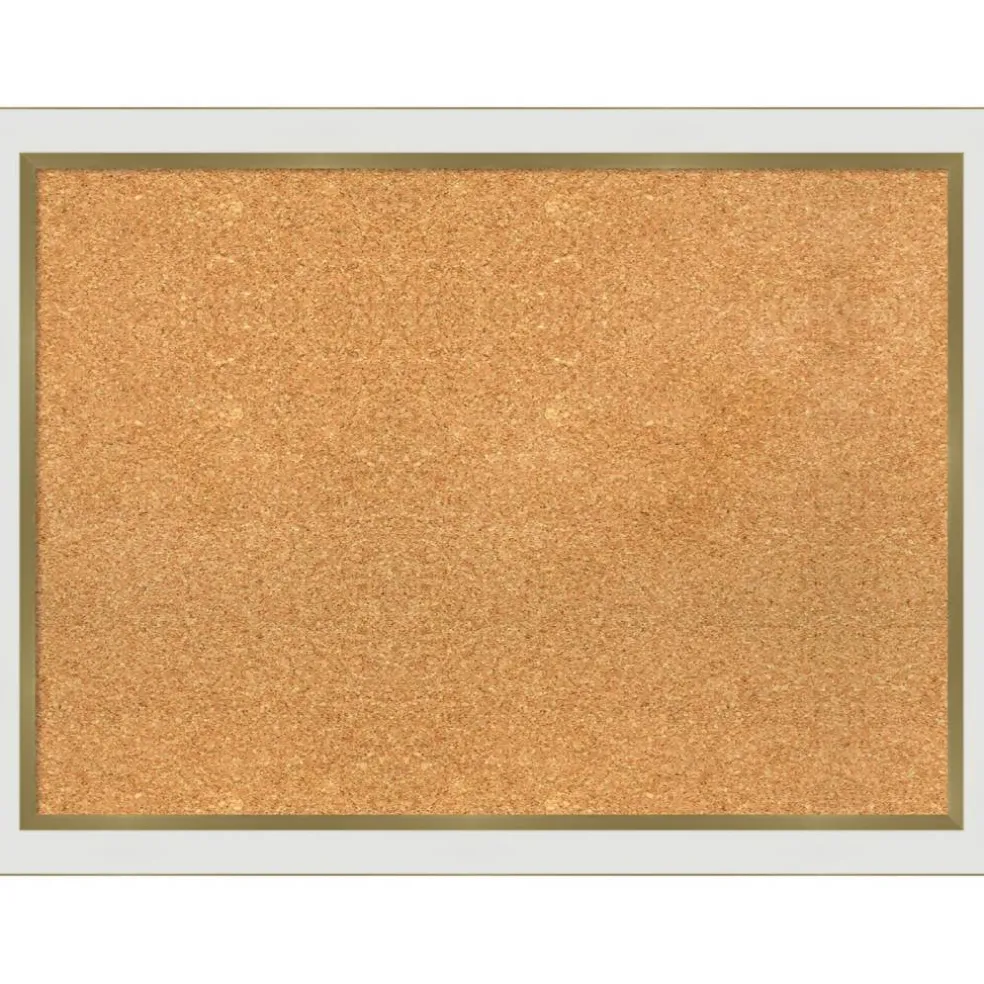 Cork Board, Eva Narrow Frame - Bulletin Board, Organization Board, Pin Board