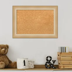 Cork Board, Eva Narrow Frame - Bulletin Board, Organization Board, Pin Board