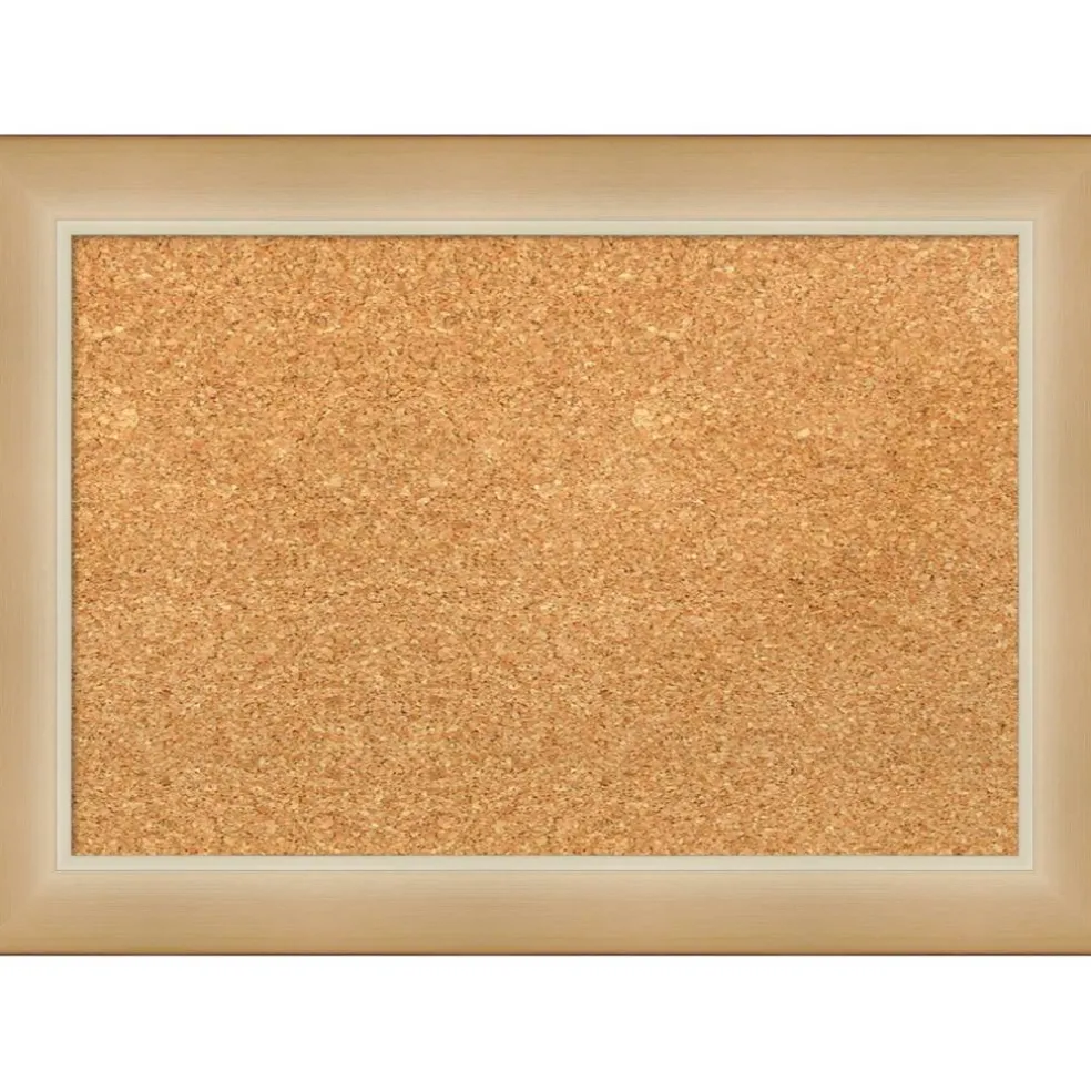 Cork Board, Eva Narrow Frame - Bulletin Board, Organization Board, Pin Board