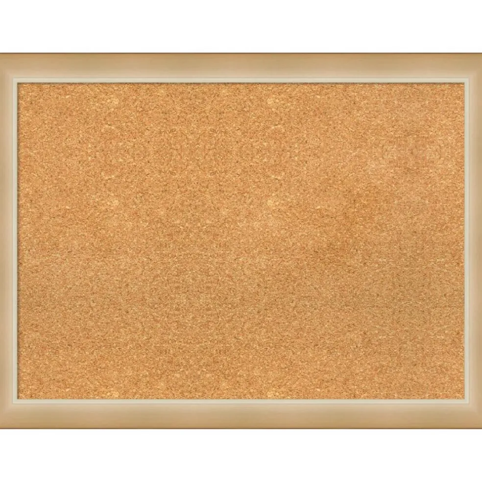 Cork Board, Eva Narrow Frame - Bulletin Board, Organization Board, Pin Board