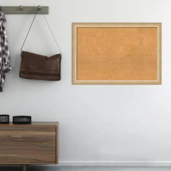 Cork Board, Eva Narrow Frame - Bulletin Board, Organization Board, Pin Board