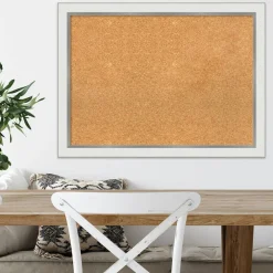 Cork Board, Eva Narrow Frame - Bulletin Board, Organization Board, Pin Board