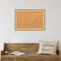 Cork Board, Eva Narrow Frame - Bulletin Board, Organization Board, Pin Board