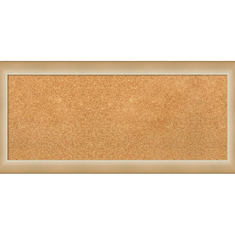 Cork Board, Eva Narrow Frame - Bulletin Board, Organization Board, Pin Board
