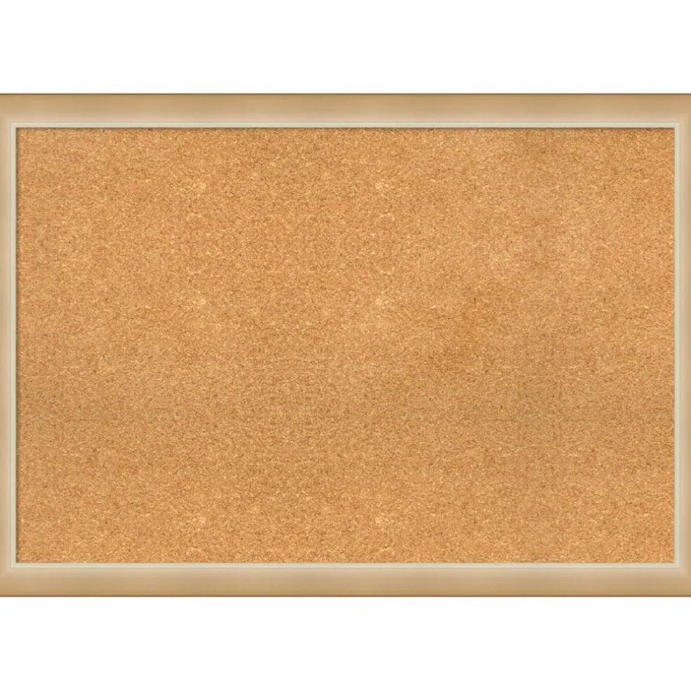 Cork Board, Eva Narrow Frame - Bulletin Board, Organization Board, Pin Board