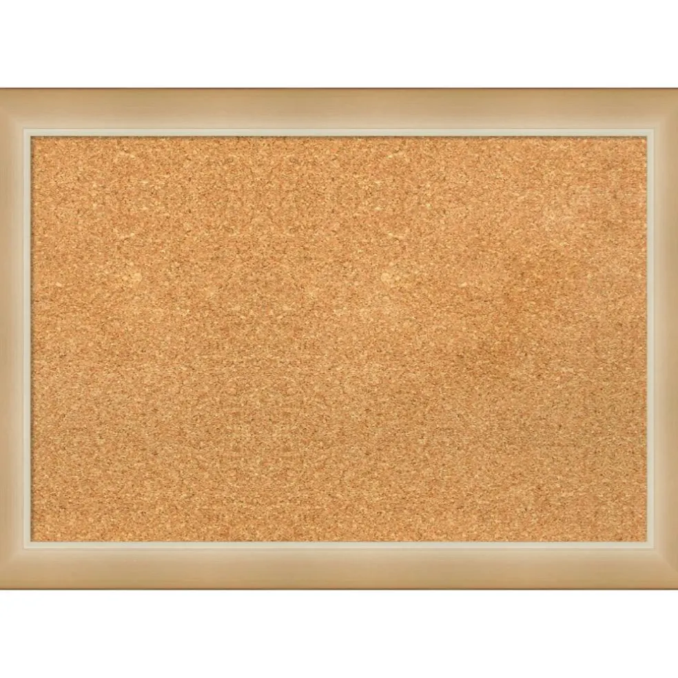 Cork Board, Eva Narrow Frame - Bulletin Board, Organization Board, Pin Board
