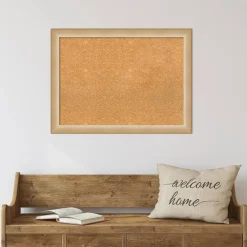 Cork Board, Eva Narrow Frame - Bulletin Board, Organization Board, Pin Board