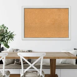 Cork Board, Eva Narrow Frame - Bulletin Board, Organization Board, Pin Board