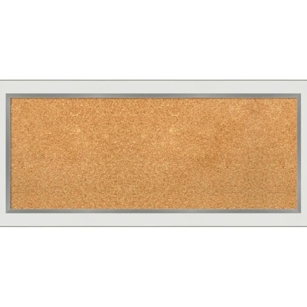 Cork Board, Eva Narrow Frame - Bulletin Board, Organization Board, Pin Board