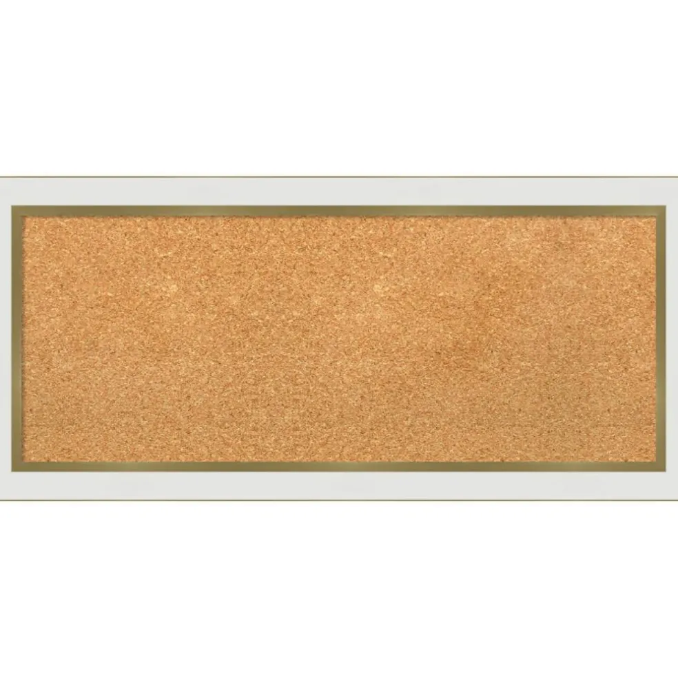 Cork Board, Eva Narrow Frame - Bulletin Board, Organization Board, Pin Board