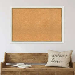 Cork Board, Eva Narrow Frame - Bulletin Board, Organization Board, Pin Board