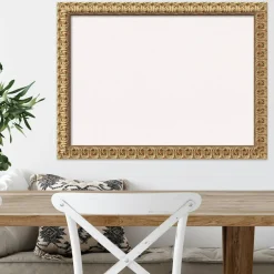 Cork Board, Florentine Gold Wood Frame - Bulletin Board, Organization Board, Pin Board