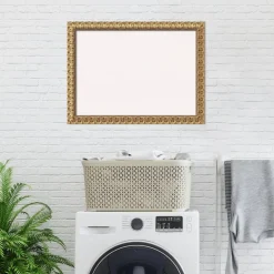 Cork Board, Florentine Gold Wood Frame - Bulletin Board, Organization Board, Pin Board