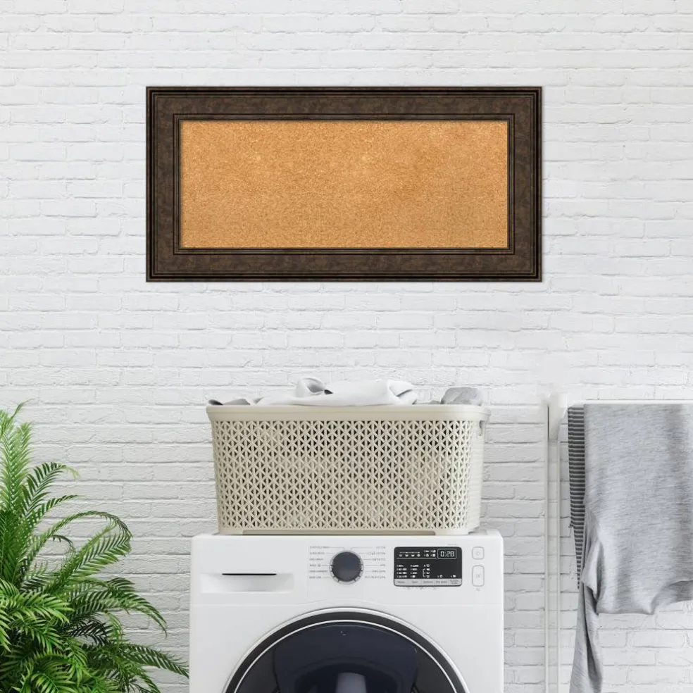 Cork Board, Ridge Frame - Bulletin Board, Organization Board, Pin Board