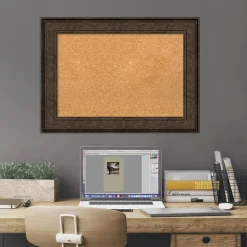 Cork Board, Ridge Frame - Bulletin Board, Organization Board, Pin Board