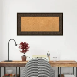 Cork Board, Ridge Frame - Bulletin Board, Organization Board, Pin Board