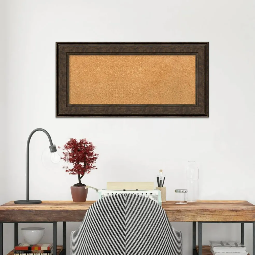 Cork Board, Ridge Frame - Bulletin Board, Organization Board, Pin Board