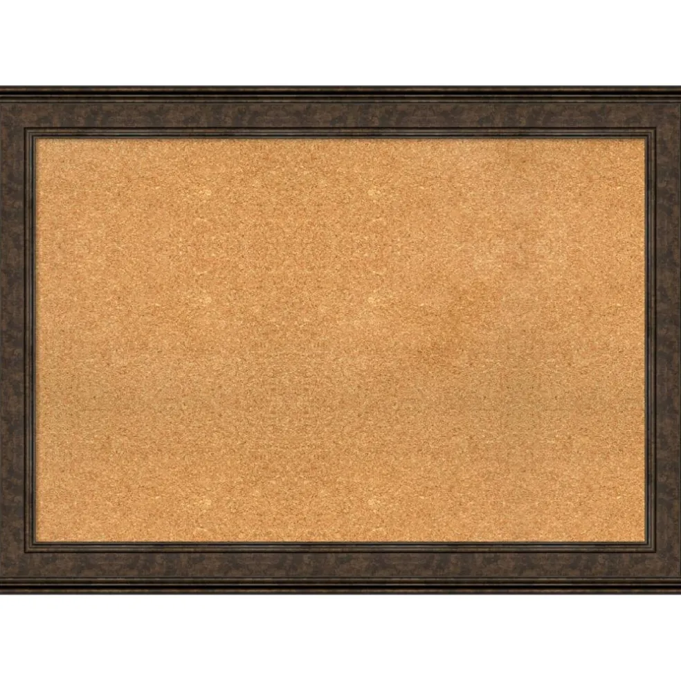 Cork Board, Ridge Frame - Bulletin Board, Organization Board, Pin Board