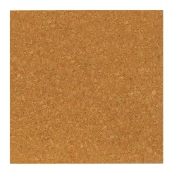Cork Tiles, 6" x 6", Set of 4