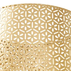 CosmoLiving by Cosmopolitan Gold Metal Mesh Planter Set