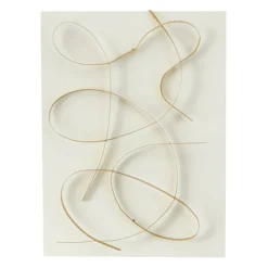 CosmoLiving by Cosmopolitan 32" Metal Contemporary Wall Décor