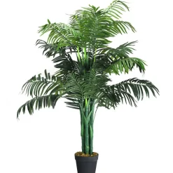 Costway 3.5'  4'  5'  5.5'  6' Artificial Tree Indoor-Outdoor Home Decor