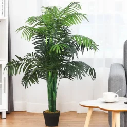 Costway 3.5'  4'  5'  5.5'  6' Artificial Tree Indoor-Outdoor Home Decor