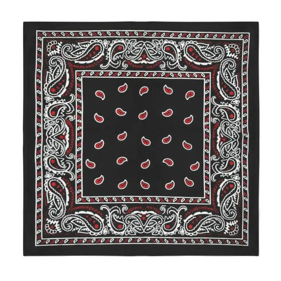 100% Cotton Handkerchiefs, Pack of 9 Soft Hankies Extra Large for Men