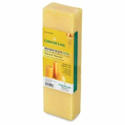 Country Lane Premium Beeswax - Yellow, 1 lb