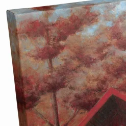 Covered Bridge Canvas Wall Art