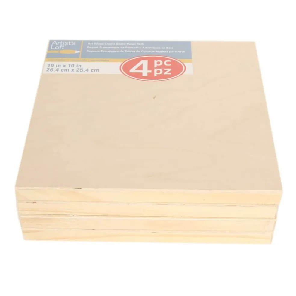 Cradled Wood Painting Panel Pack by Artist's Loft™ Necessities™