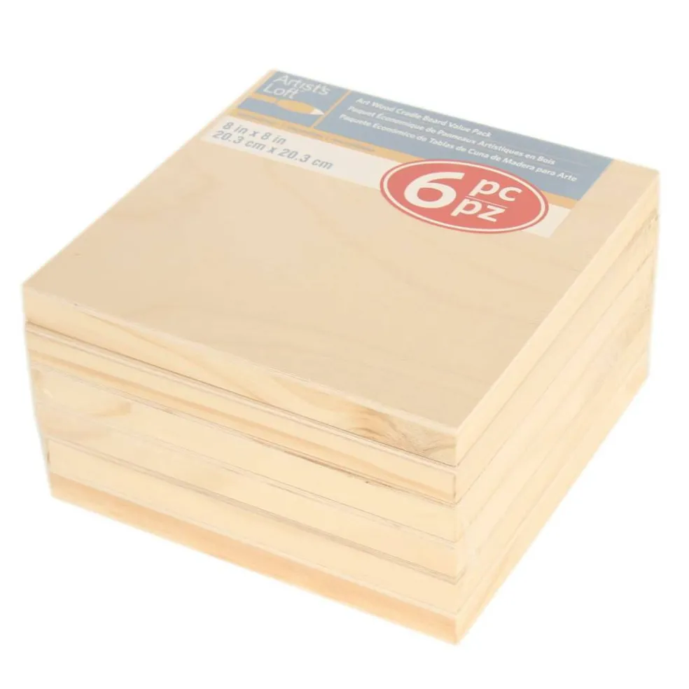 Cradled Wood Painting Panel Pack by Artist's Loft™ Necessities™
