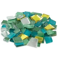 Crafter's Cut Pre-Cut Mosaic Assortment - Solstice Color Family, 8 oz