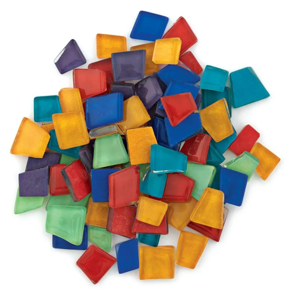 Crafter's Cut Pre-Cut Mosaic Assortment - Basic Assortment, 8 oz