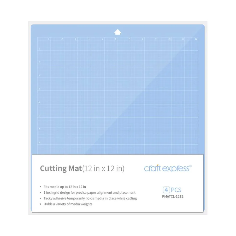Craft Express 4ct. 12" x 12" Square Cutting Mats