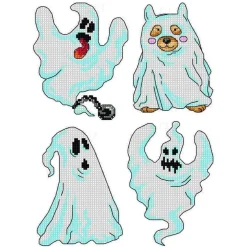 Crafting Spark Ghosts Counted Cross Stitch Kit