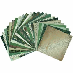 Craft Smith 12" x 12" Harvest Botanica Paper Pad, 48 Sheets