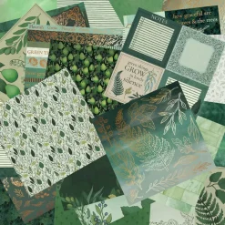 Craft Smith 12" x 12" Harvest Botanica Paper Pad, 48 Sheets