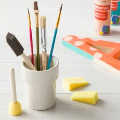 Craft & Stencil 8 Piece Brush Set by Craft Smart®