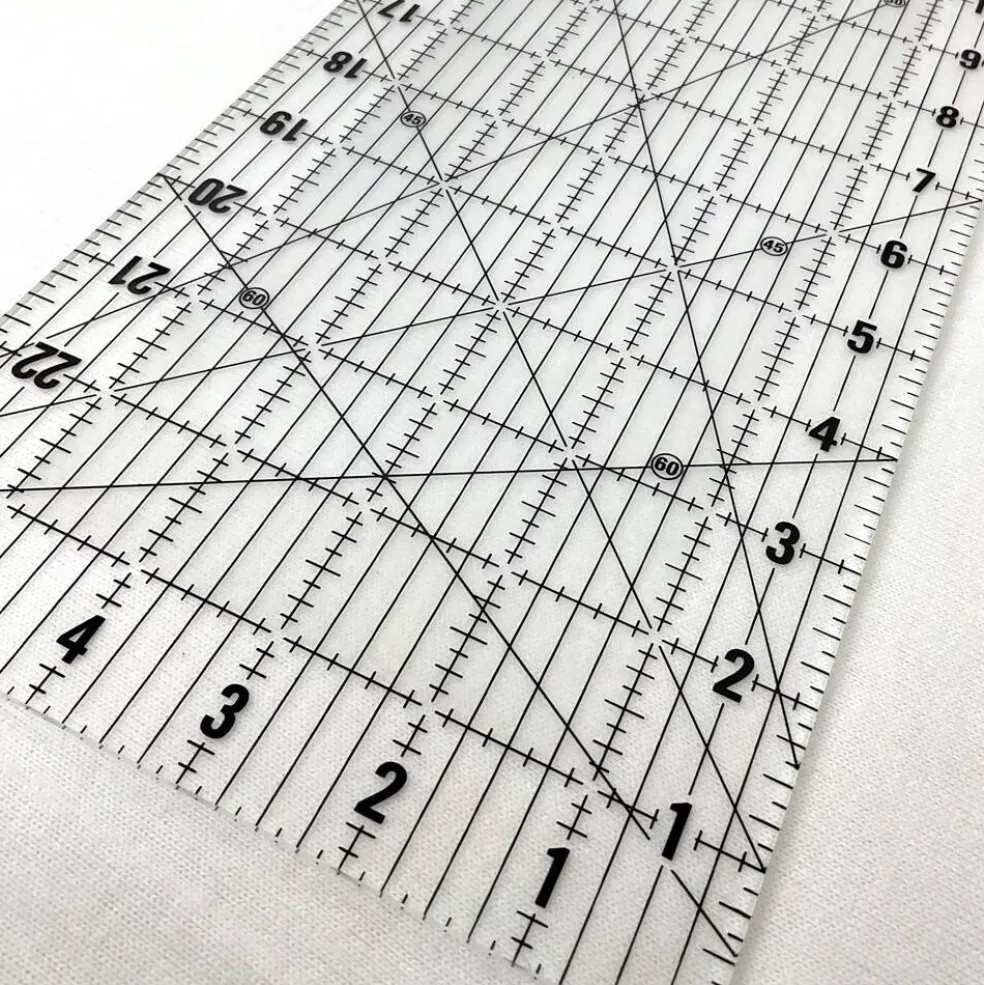 Craftsy Anti-Slip Grid Ruler - Rotary Cutting Ruler for Quilters