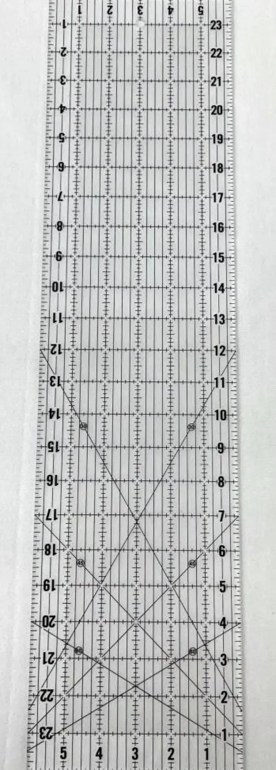 Craftsy Anti-Slip Grid Ruler - Rotary Cutting Ruler for Quilters